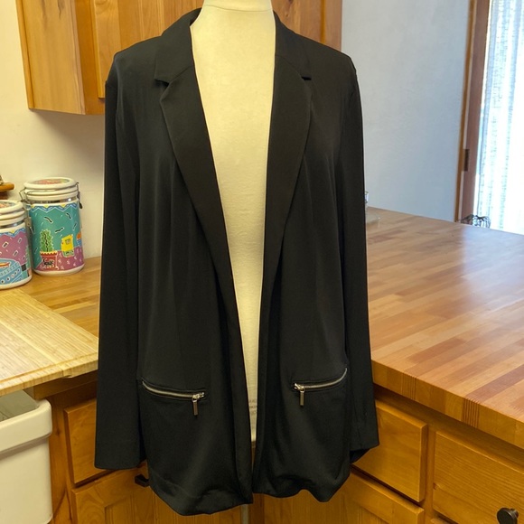 Lane Bryant Black Blazer - Picture 1 of 5